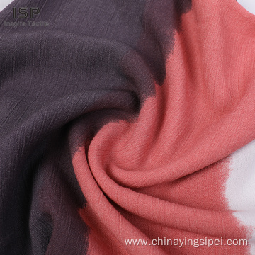 Most Popular Suppliers Woven Crinkle 100% Rayon Dyed Rayon Spun Fabric